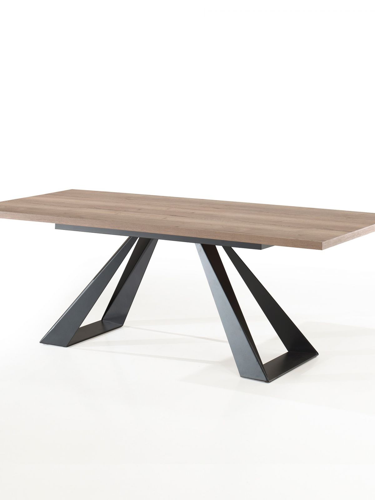Table fixe rectangulaire A-pied - 2,4m